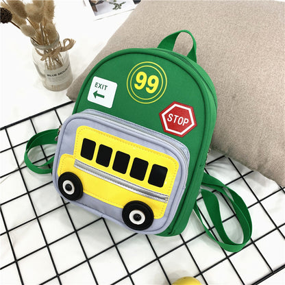 Children School Book Bag Small Boys Girls Cartoon School Backpack for Kids
