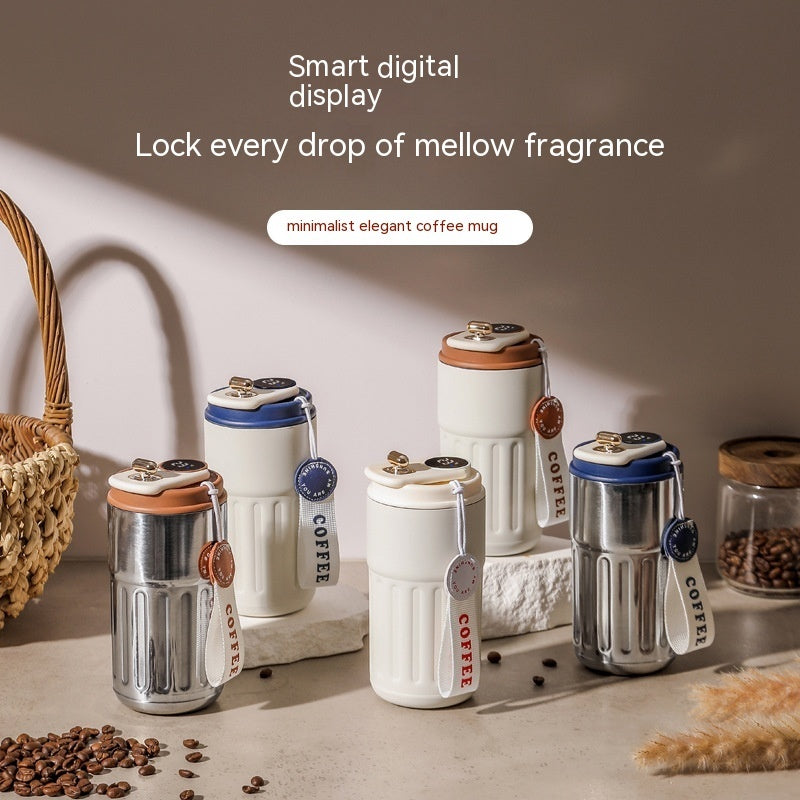 Smart Thermal Coffee Mug | Digital LED Temp Display
