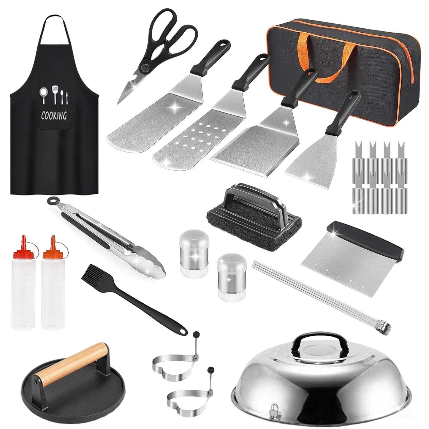 31-Piece Griddle Accessory Kit for Camp Chef and Flat Top Grills