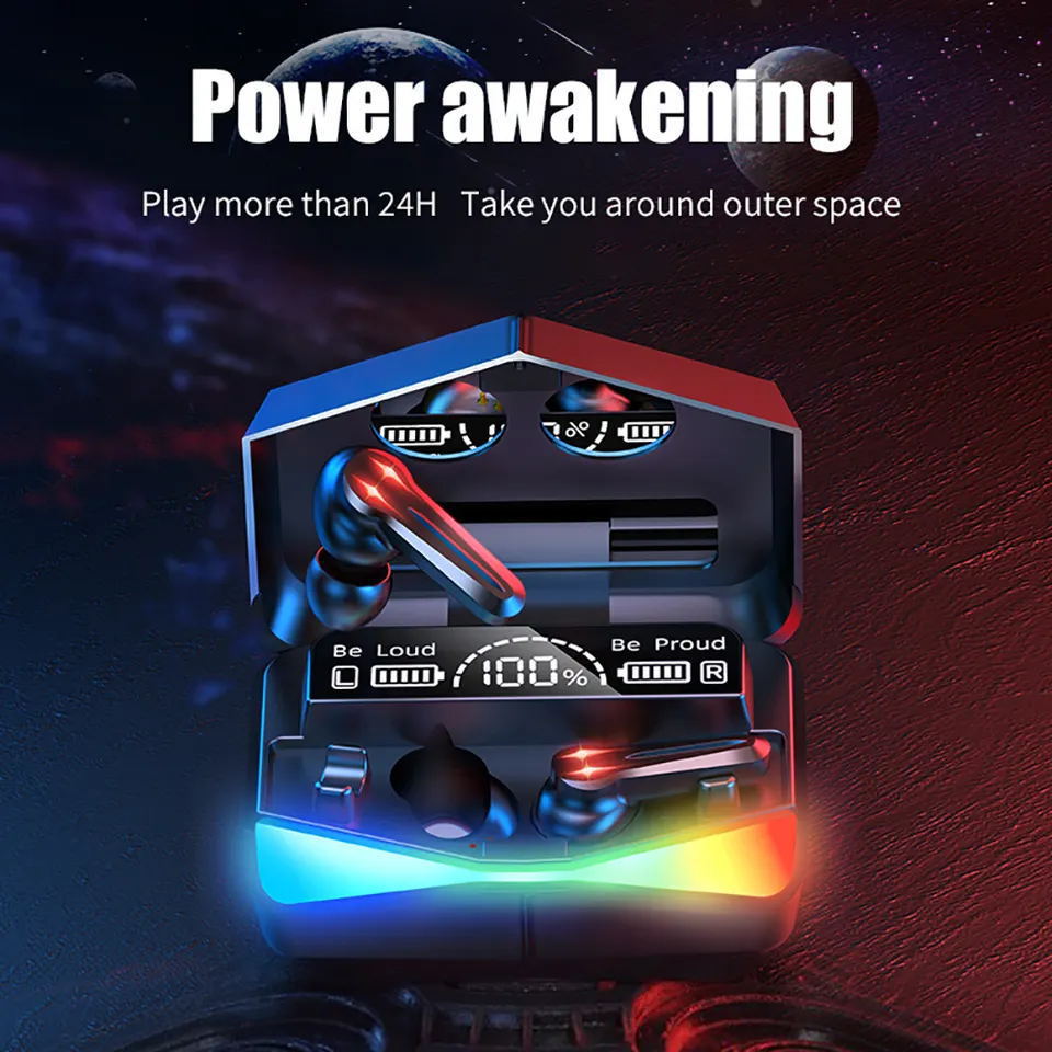 TWS-M28 Gaming Bluetooth Earbuds – True Wireless, Low Latency In-Ear Headset