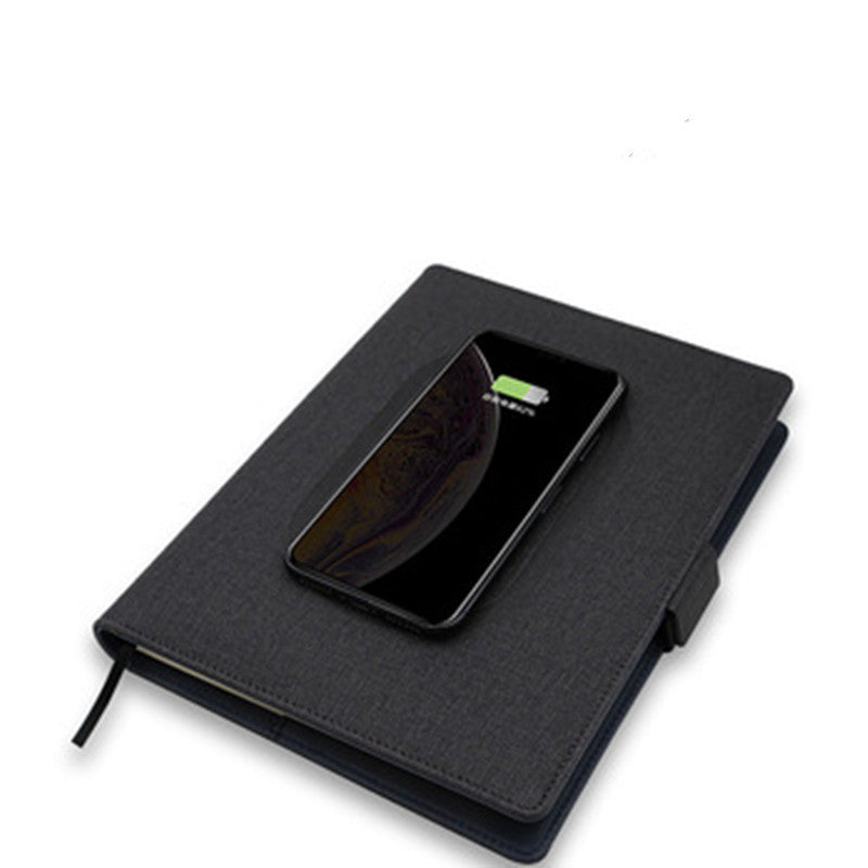 Multifunctional wireless charging notebook
