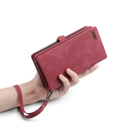 Leather Card Holder Phone Case – Multi-Function Wallet