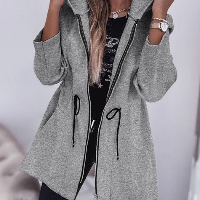 Women's Fall Winter Fashion Casual Hooded Coat