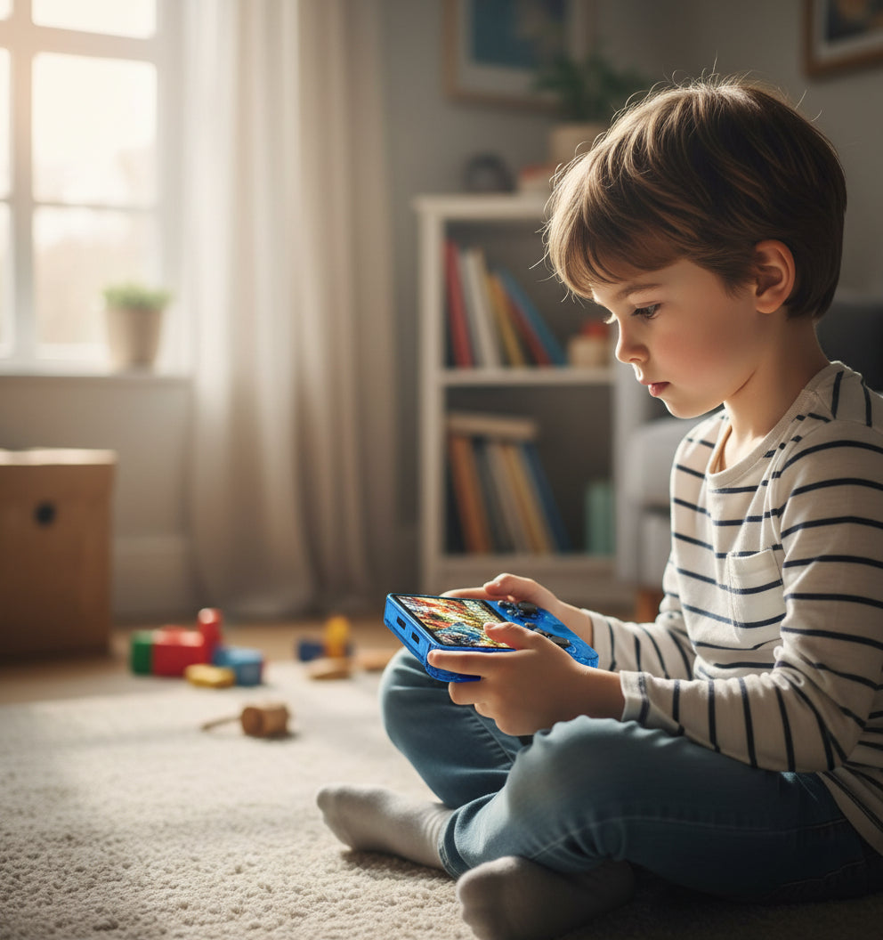 Handheld Game Console 64GB, Built-in 15,000 Games, Retro Portable Arcade