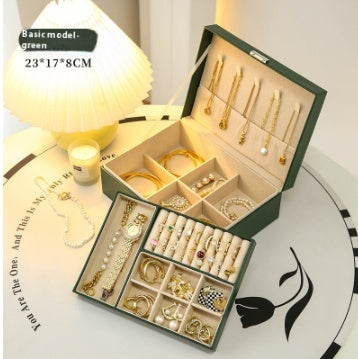 Exquisite Luxury Jewelry Box – Perfect for Gold, Necklaces, Earrings & Hand Jewelry