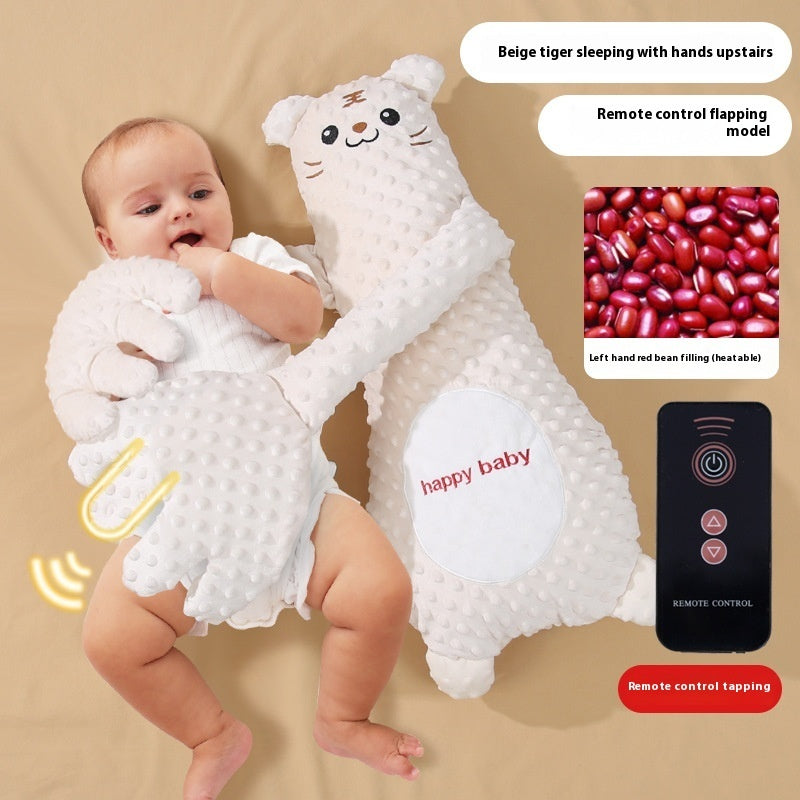 Infant Soothing Sleep Aid: Cartoon Plush Comforting Hand.