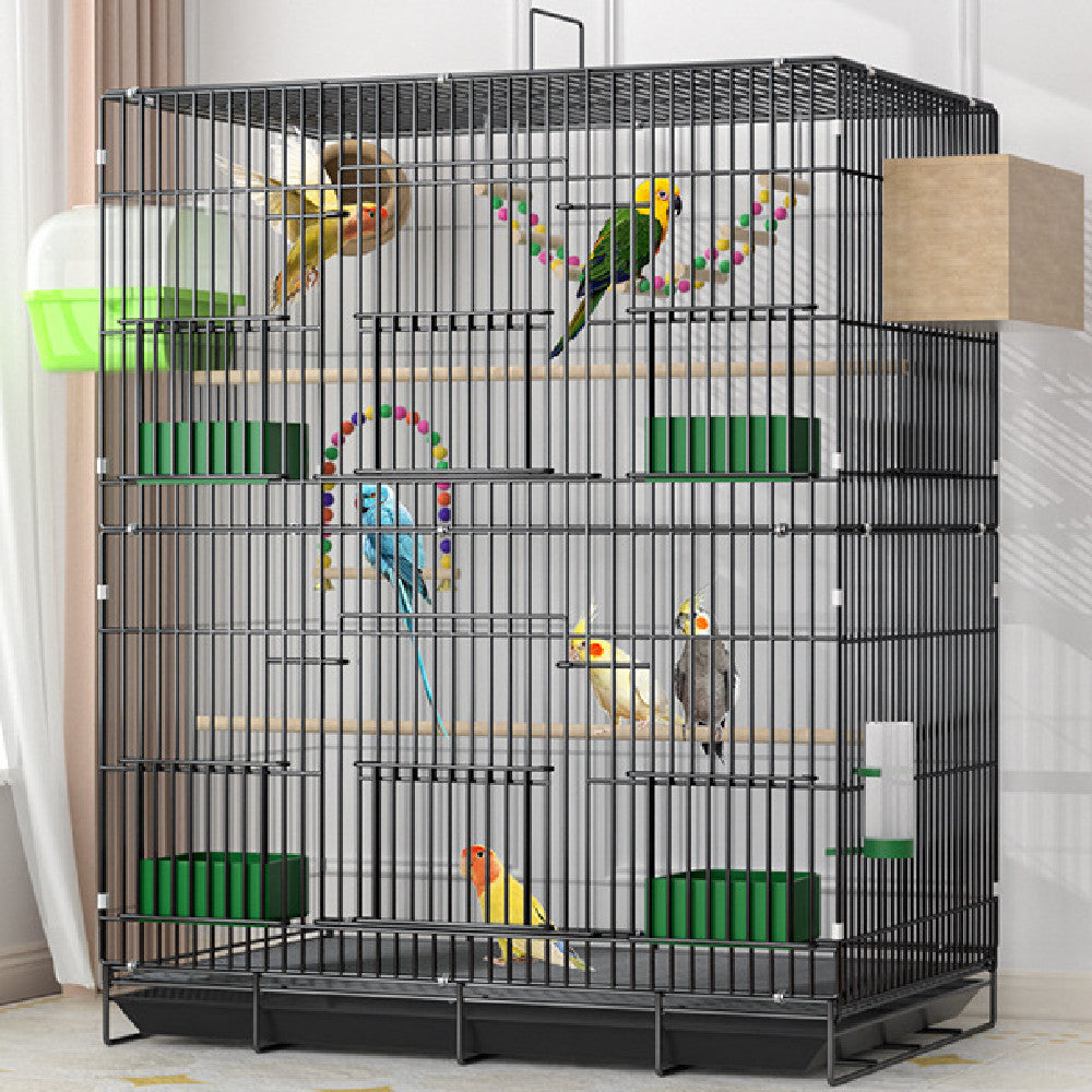 Home Fashion Double-Layer Bird Cage – Stylish & Spacious Design for Your Feathered Friends