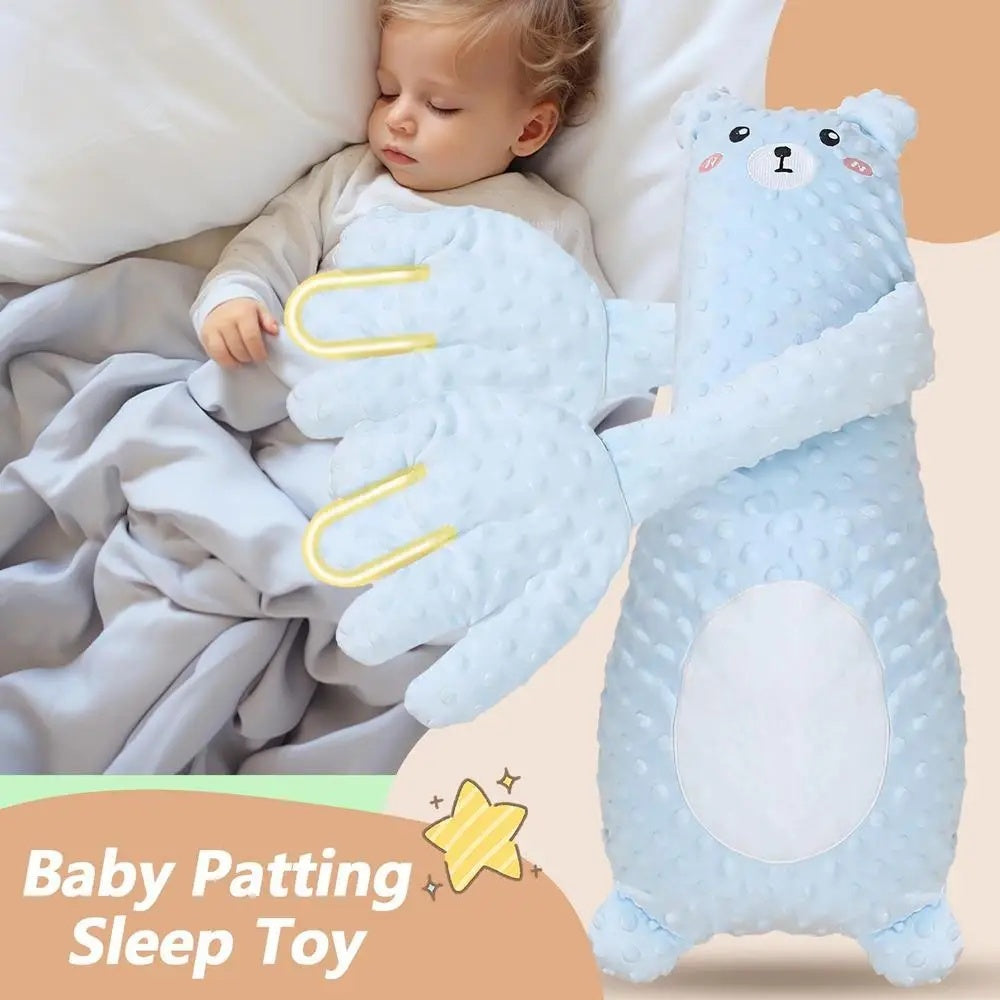 Infant Soothing Sleep Aid: Cartoon Plush Comforting Hand.