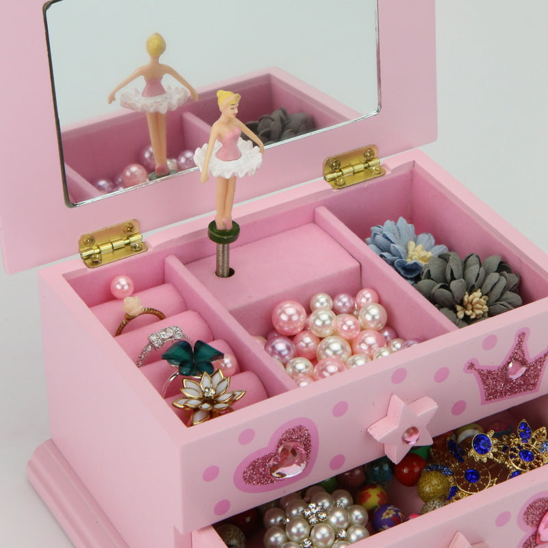 Children's Music Multi-layer Jewelry Storage Box