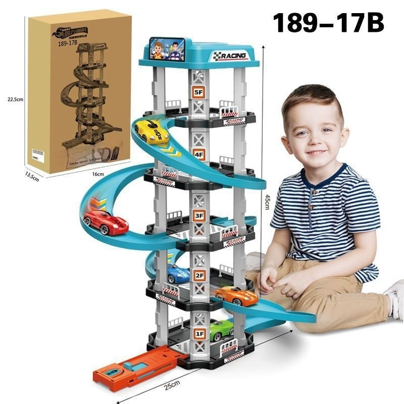 Children's Large Parking Lot Track Toys.