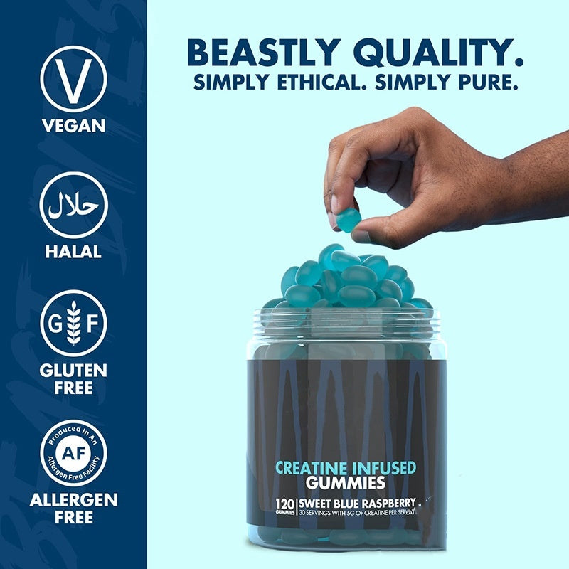 Creatine Soft Candy – One Water Formula for Strength, Energy & Performance