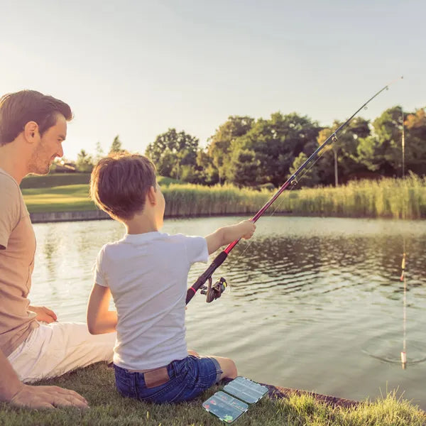 188PCS Fishing Accessory Kit – Portable Tackle Set with Jig Hooks, Sinker Weights, Spoon Lure & More
