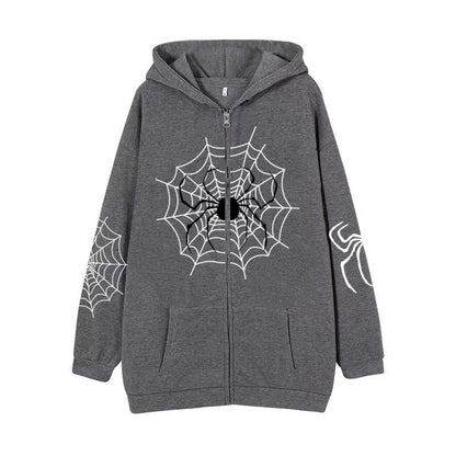 Spider Zipper Sweater Halloween Decoration