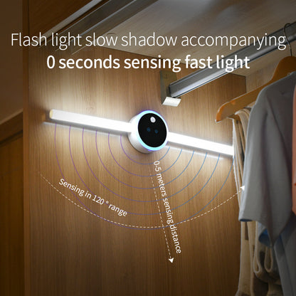 Upgrade Your Storage – Smart Sensor Cabinet Light with Built-In Timer & Human Detection