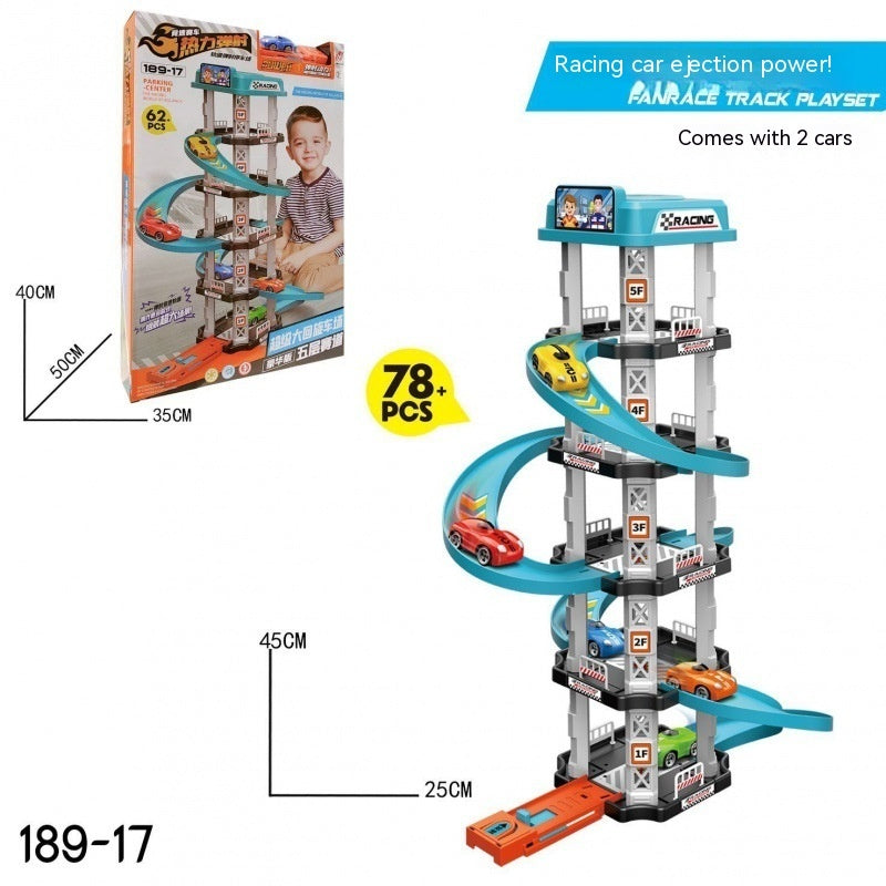 Children's Large Parking Lot Track Toys.