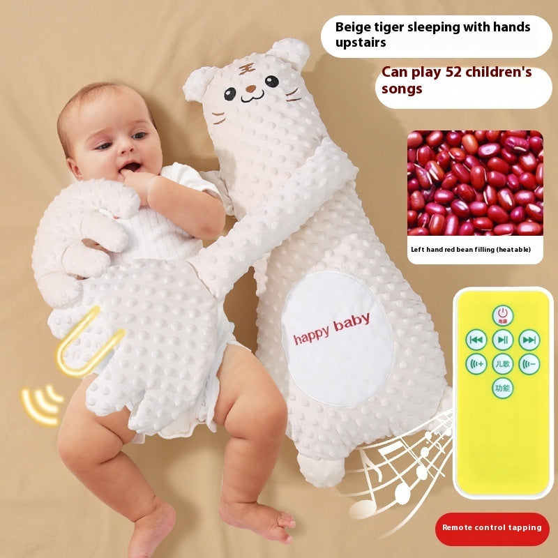 Infant Soothing Sleep Aid: Cartoon Plush Comforting Hand.