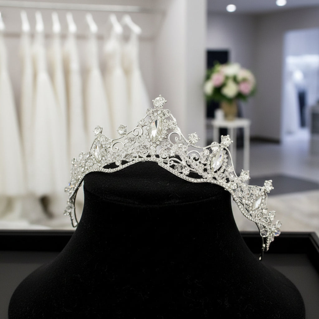 Wedding Handmade Beaded Headdress Wedding Wedding Accessories Crown Hoop Bride Accessories