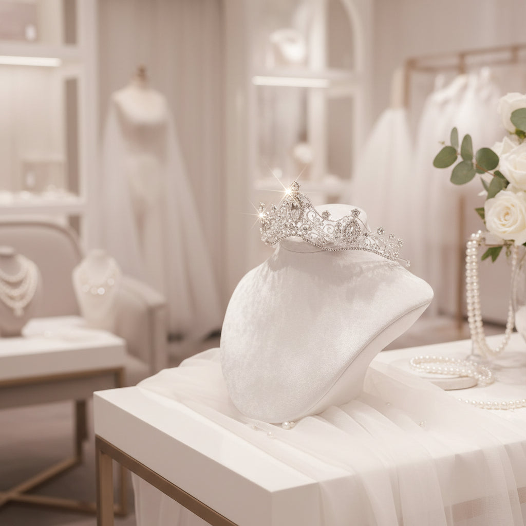 Wedding Handmade Beaded Headdress Wedding Wedding Accessories Crown Hoop Bride Accessories