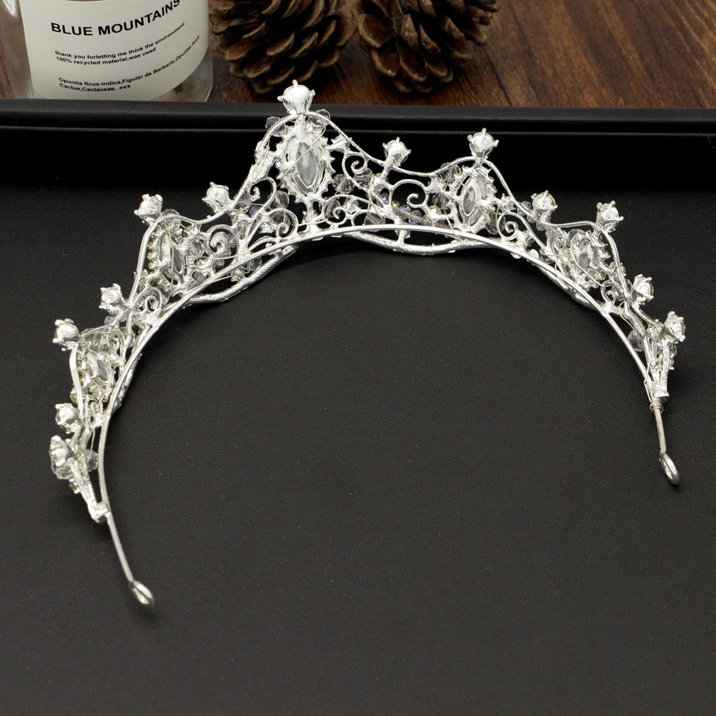 Wedding Handmade Beaded Headdress Wedding Wedding Accessories Crown Hoop Bride Accessories