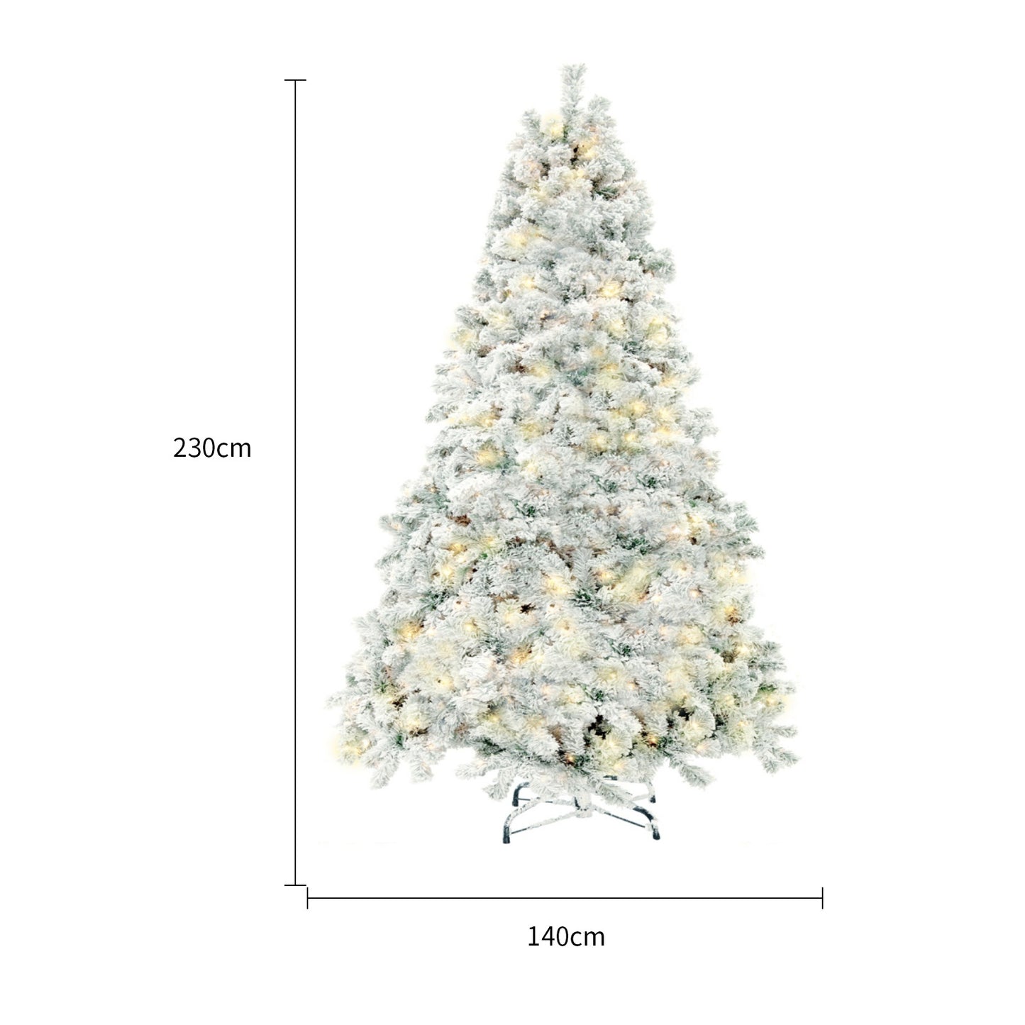 Christmas Tree PVC Artificial Snow Christmas Tree