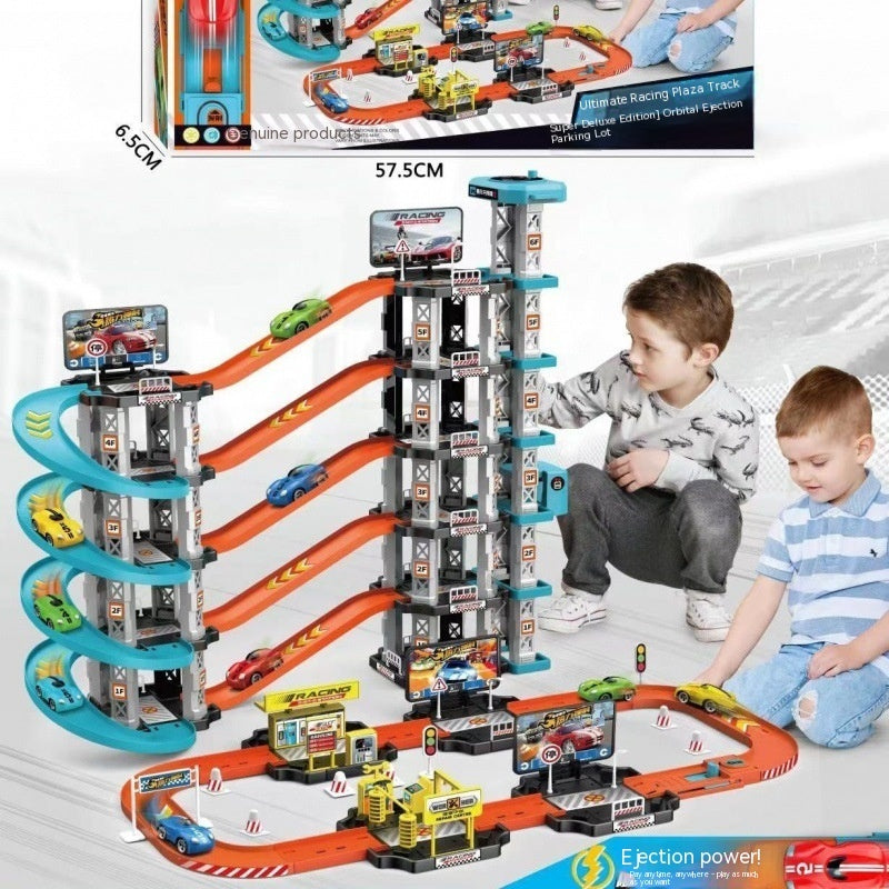 Children's Large Parking Lot Track Toys.
