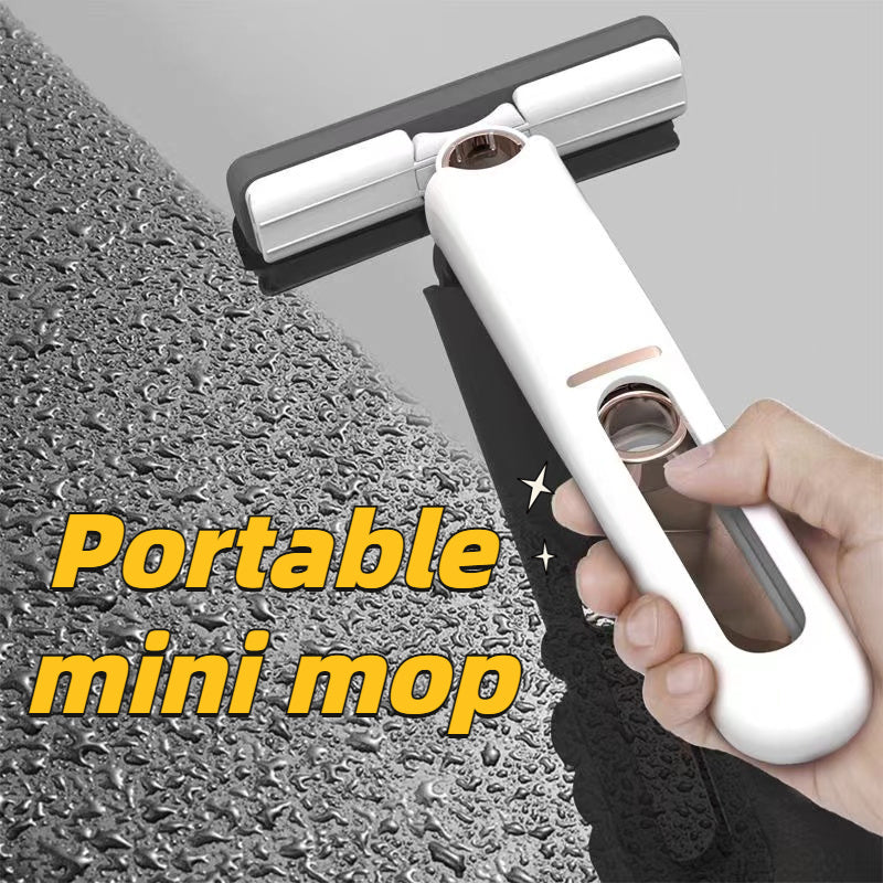 Portable Self-Squeeze Mini Mop"