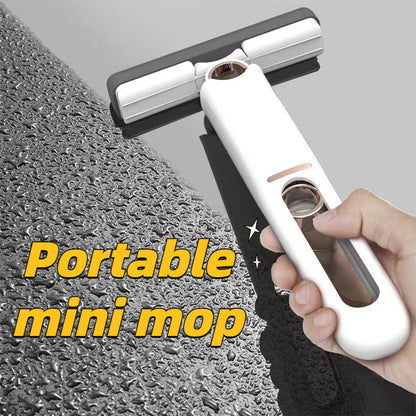 Portable Self-Squeeze Mini Mop"