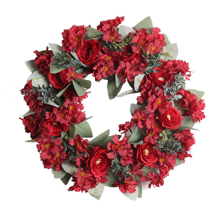 Eucalyptus Wreath Decoration Venue Layout Props Wreath
