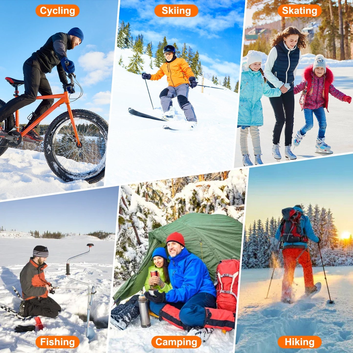 Stay Warm All Winter: App-Controlled Rechargeable Heated Socks for Men & Women