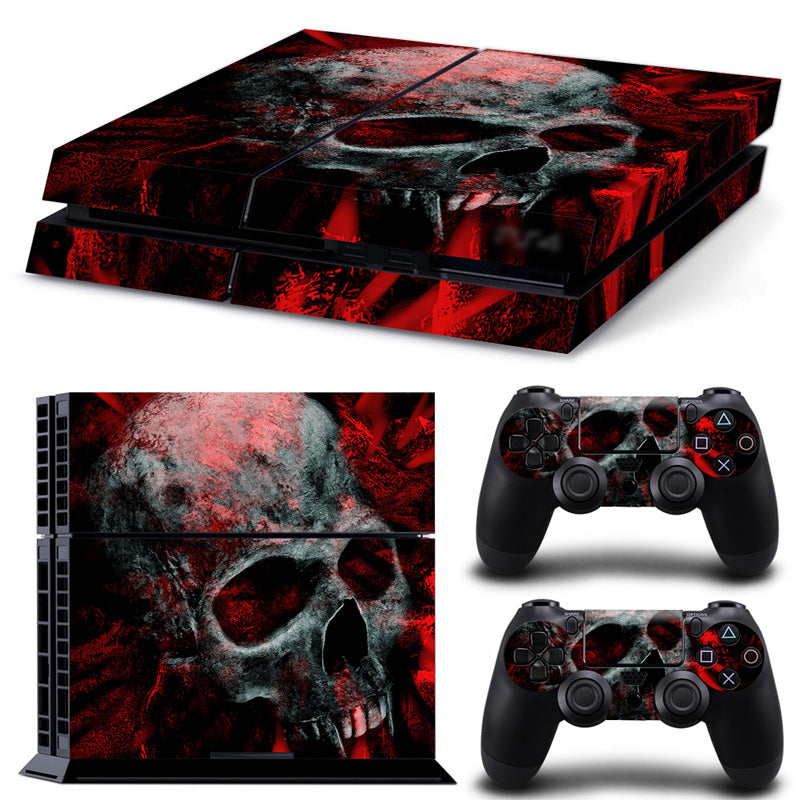 Fashionable Game Console Sticker Scary Skull