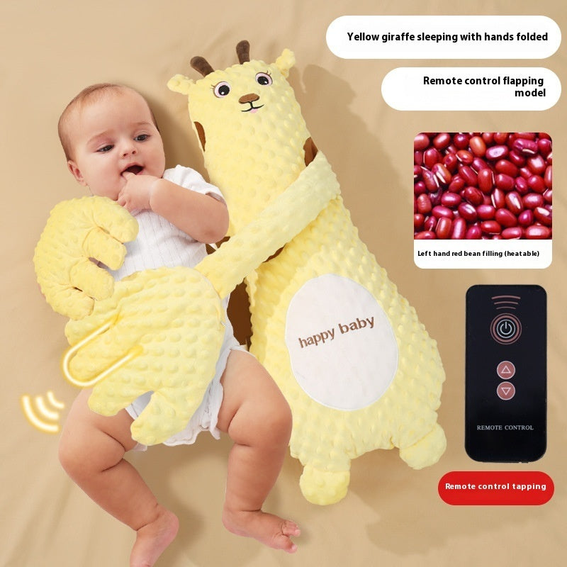 Infant Soothing Sleep Aid: Cartoon Plush Comforting Hand.