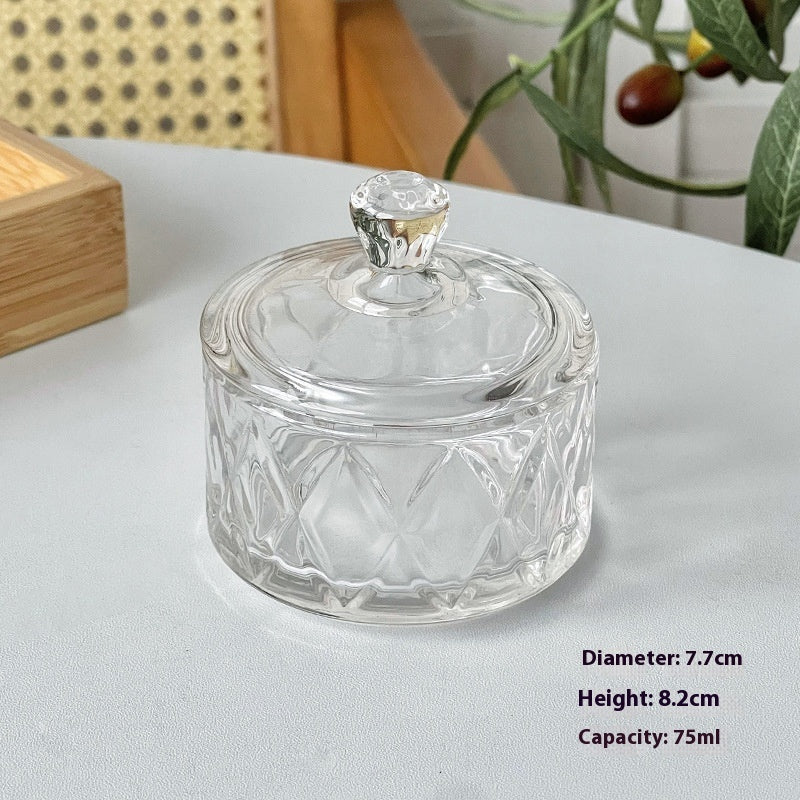 Glass Pudding Cup Set Ice Cream Cup Dessert Ice Cream