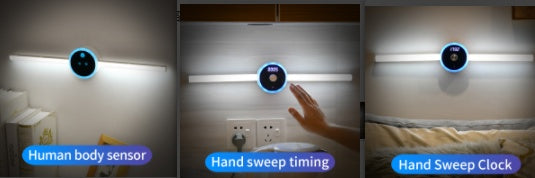 Upgrade Your Storage – Smart Sensor Cabinet Light with Built-In Timer & Human Detection