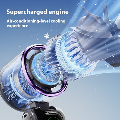 High-speed Fan Semiconductor Refrigeration technology in the Arctic Breeze rechargeable mini fan by Sheila Merchandise