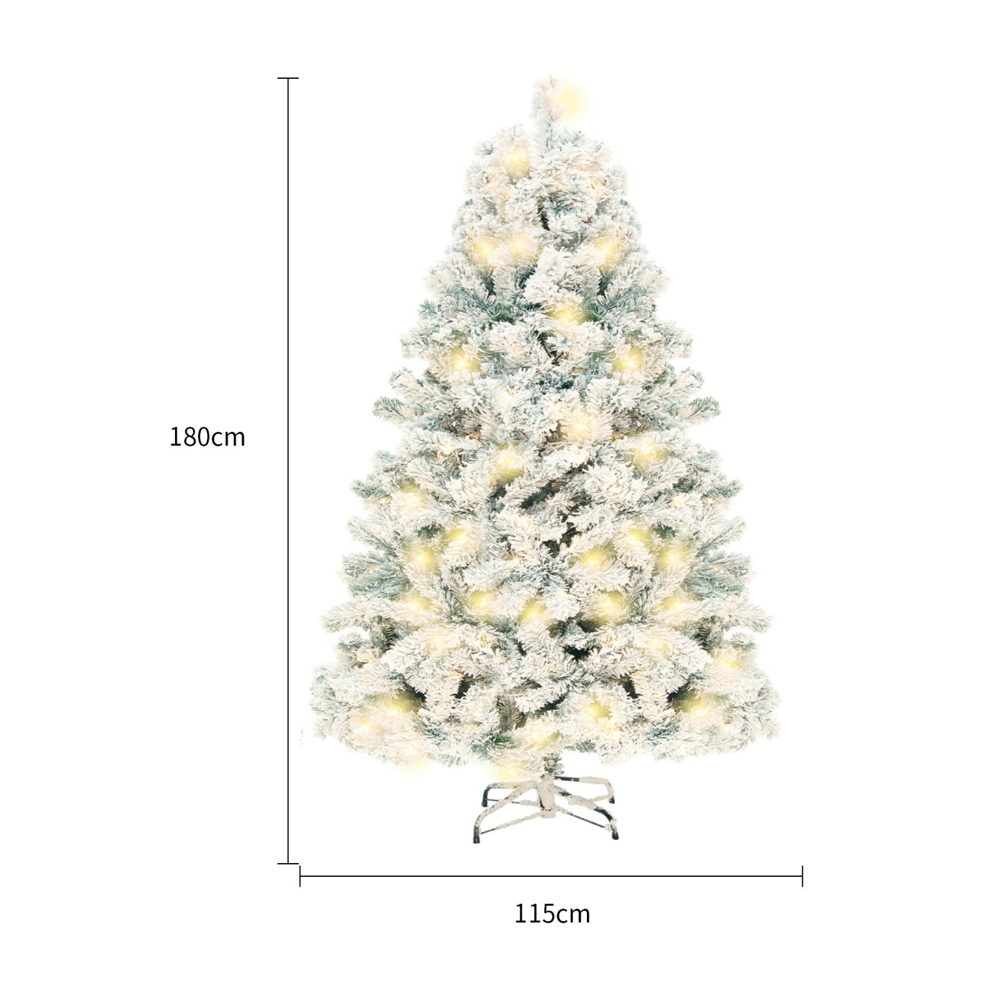 Christmas Tree PVC Artificial Snow Christmas Tree
