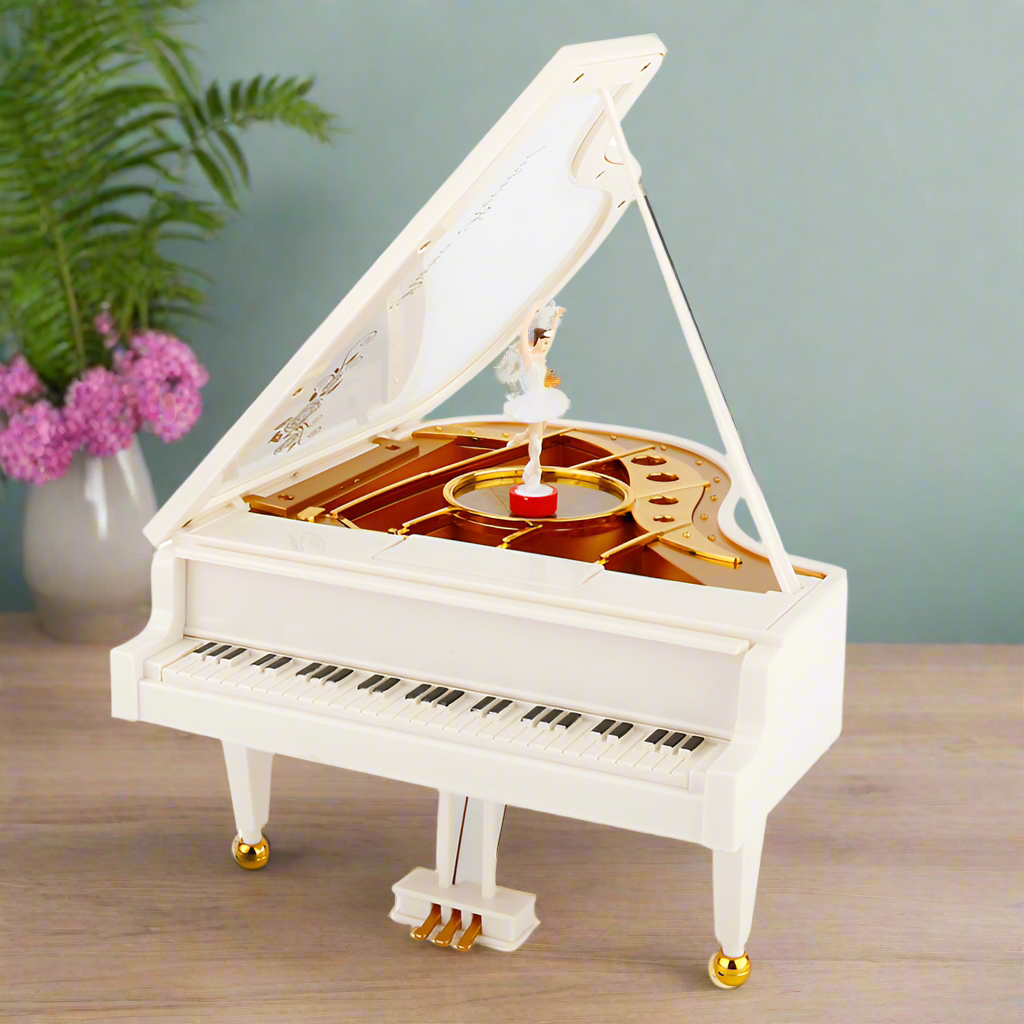 Dancing piano music box music box