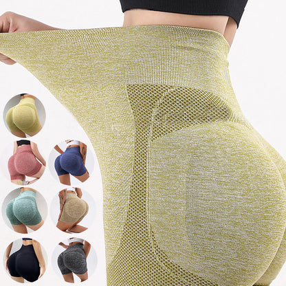 Sheila Merchandise best lifting shorts for women in green showing stretch and butt lifting design with multiple color options