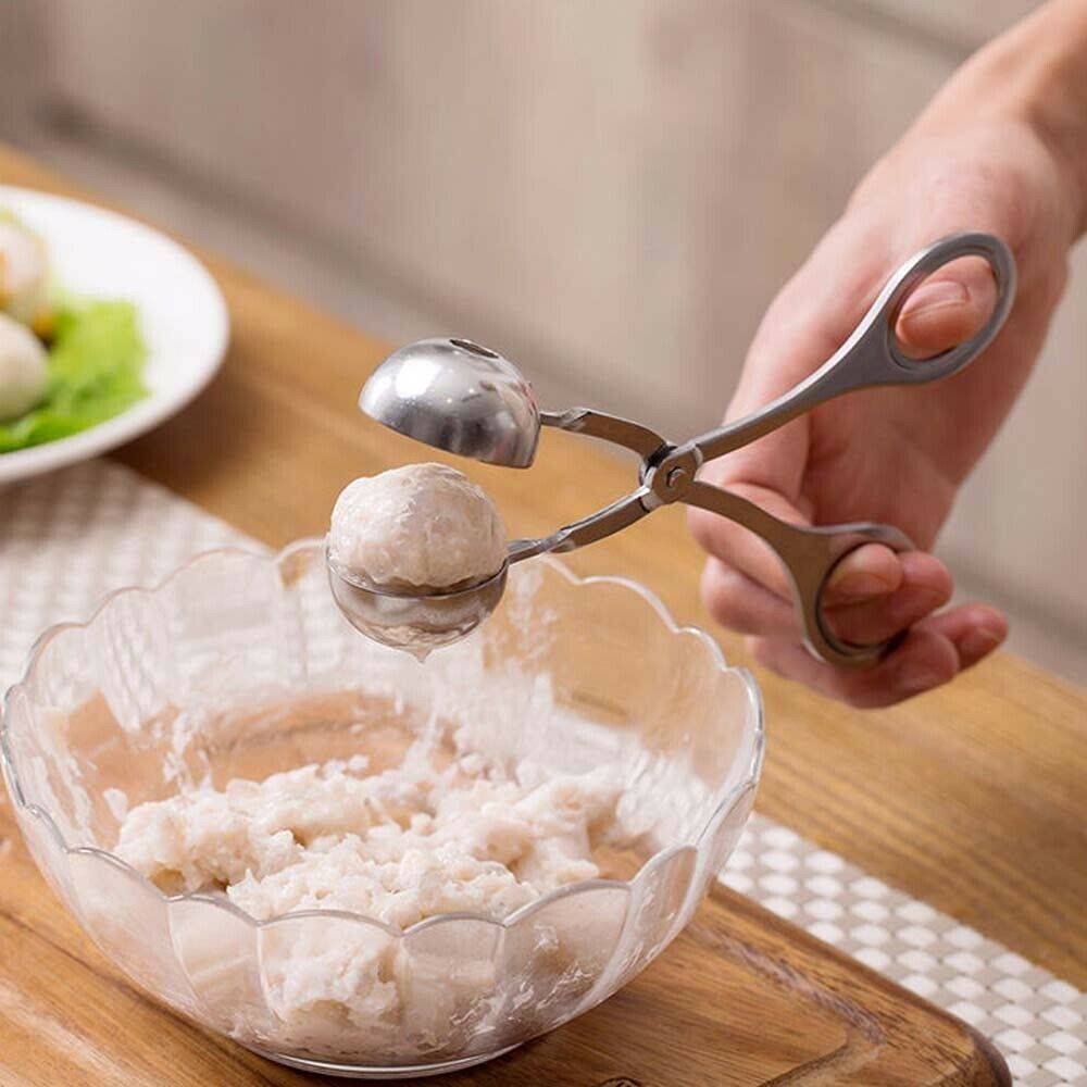 Sheila Merchandise Stainless Steel Non-Stick Meatball Maker for home cooks, the best meatball maker spoon for home cooks