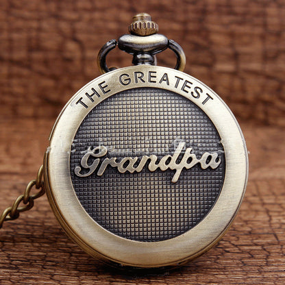 DAD grandpa pocket watch by Sheila Merchandise the greatest grandpa sentimental gift for father and grandfather