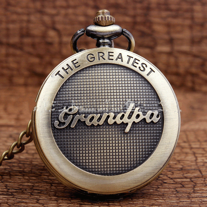 DAD grandpa pocket watch by Sheila Merchandise the greatest grandpa sentimental gift for father and grandfather