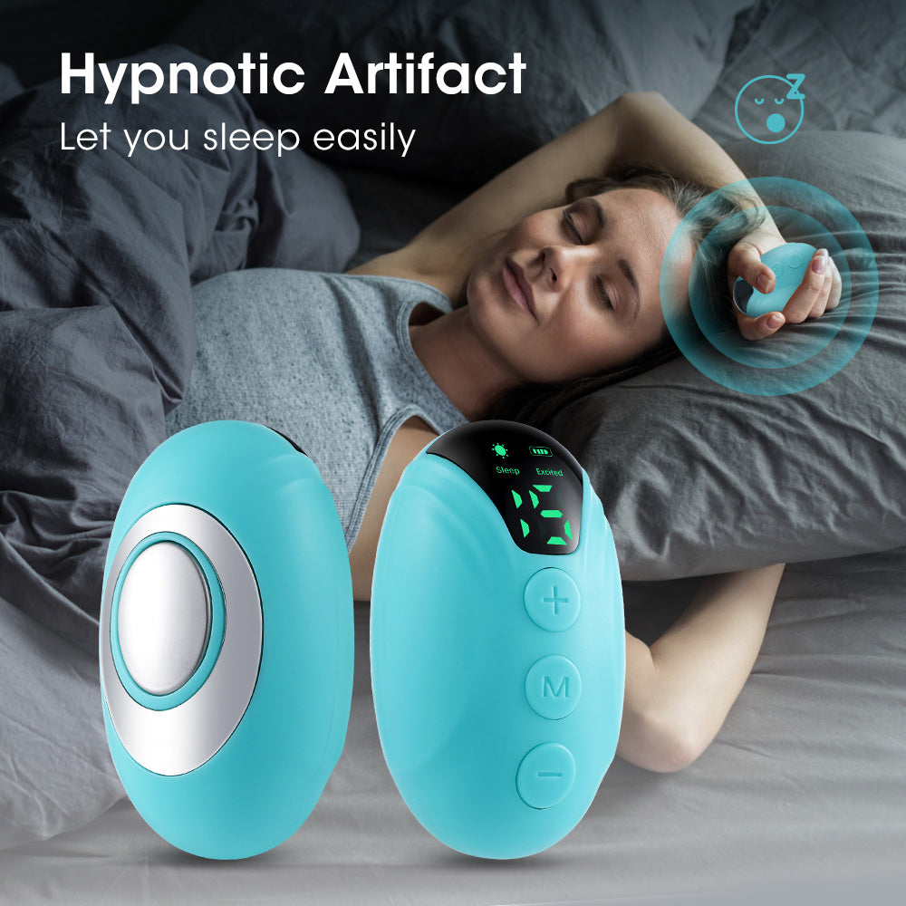 Sleep Aid Handheld Micro-Current Therapy Device – Relieve Anxiety, Stress & Insomnia for Better Sleep