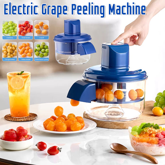 Rechargeable Electric Fruit Peeler | Hands-Free Grape Skin Remover