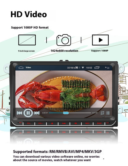 Say hello to the New Android 9-inch Car Bluetooth GPS Navigation Integrated Host – the all-in-one upgrade your car needs!