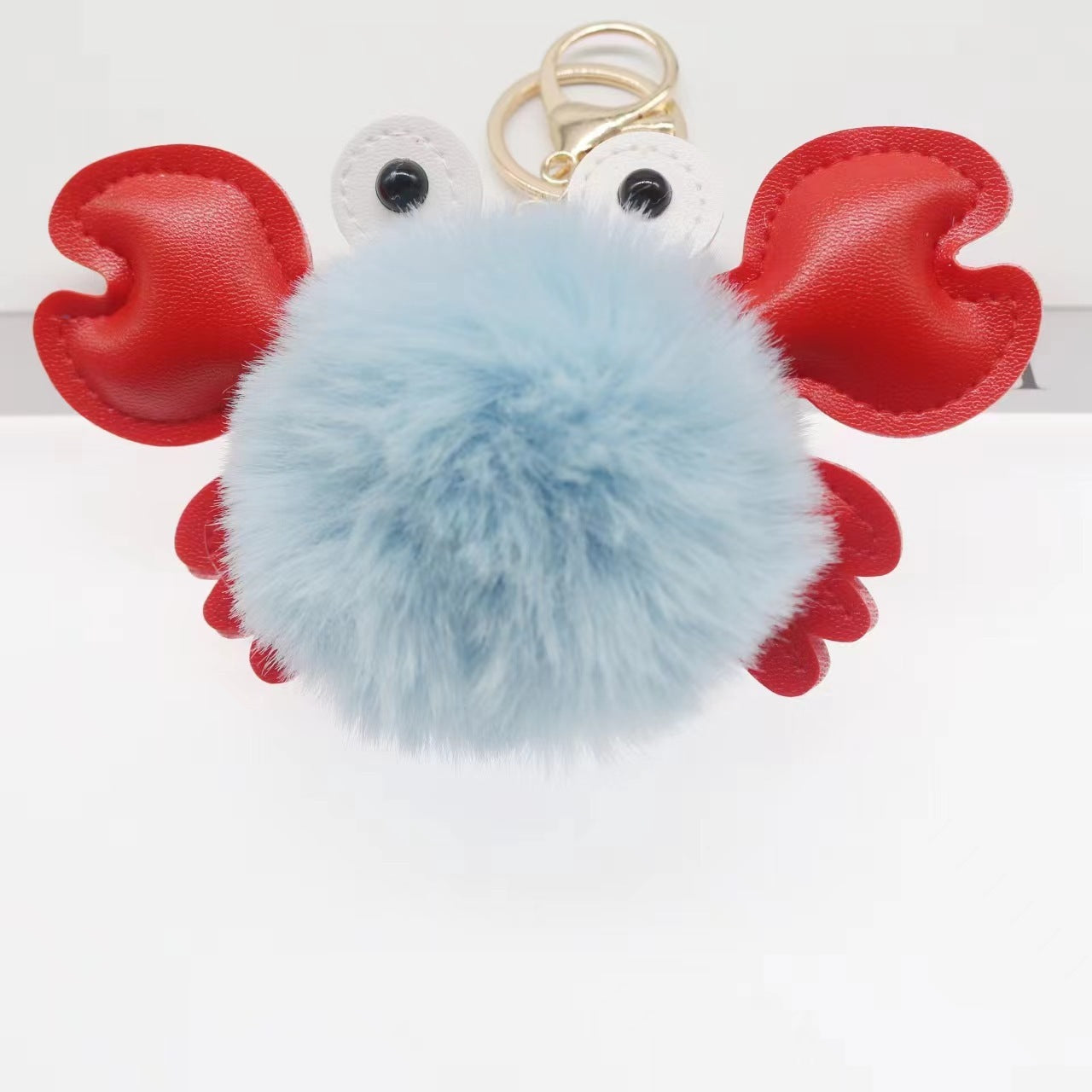 Cartoon Cute Crab Keychain Pendant