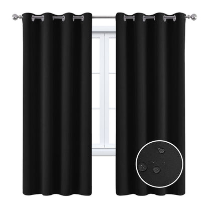 Full Blackout Curtain With Black Lining