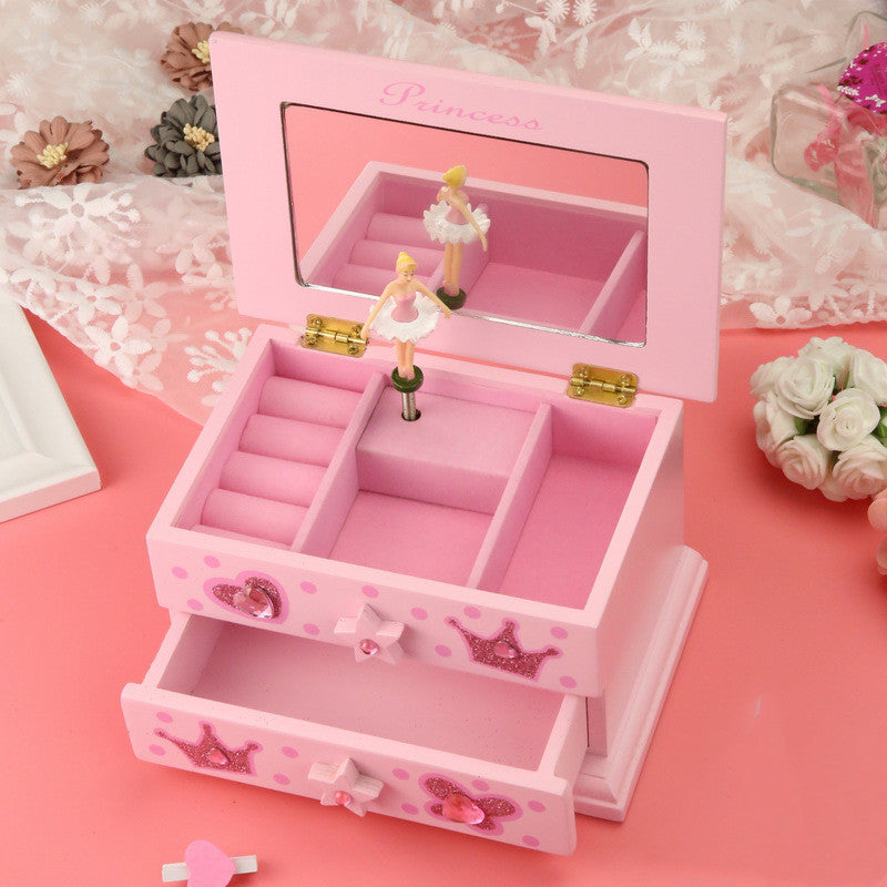 Children's Music Multi-layer Jewelry Storage Box