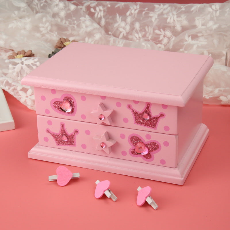 Children's Music Multi-layer Jewelry Storage Box