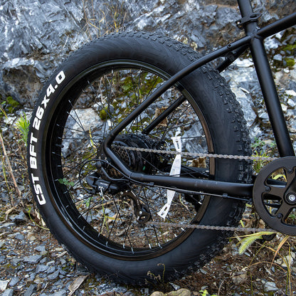 “1000W Fat Tire Electric Bike for Adults – 26x4.0” Mountain E-Bike with 48V 15Ah Battery,Powerful Off-Road, Trail & Commuter Bicycle”