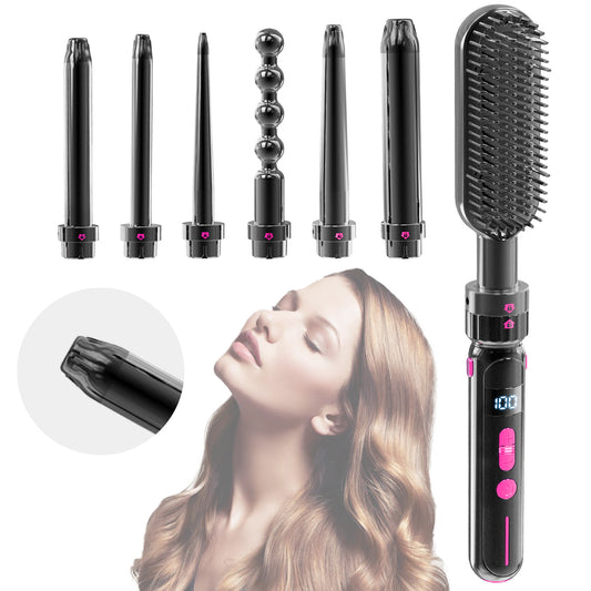 Sheila Merchandise fashionable hair styling accessory with multiple interchangeable styling heads
