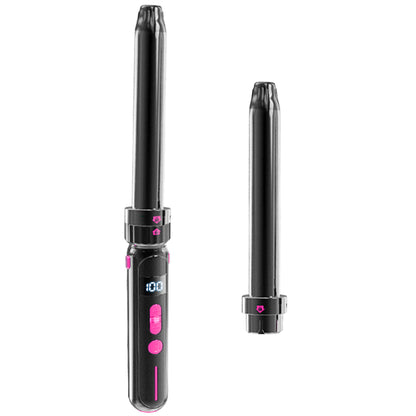 Sheila Merchandise Curling Wand with LCD Display, a fashionable hair styling accessory for creating beautiful curls